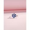 Bague de Luxe pour Femme au Design Floral Exquis, Sélection Cadeau d'Anniversaire Style Doux, Bague Tempérament Élégant.