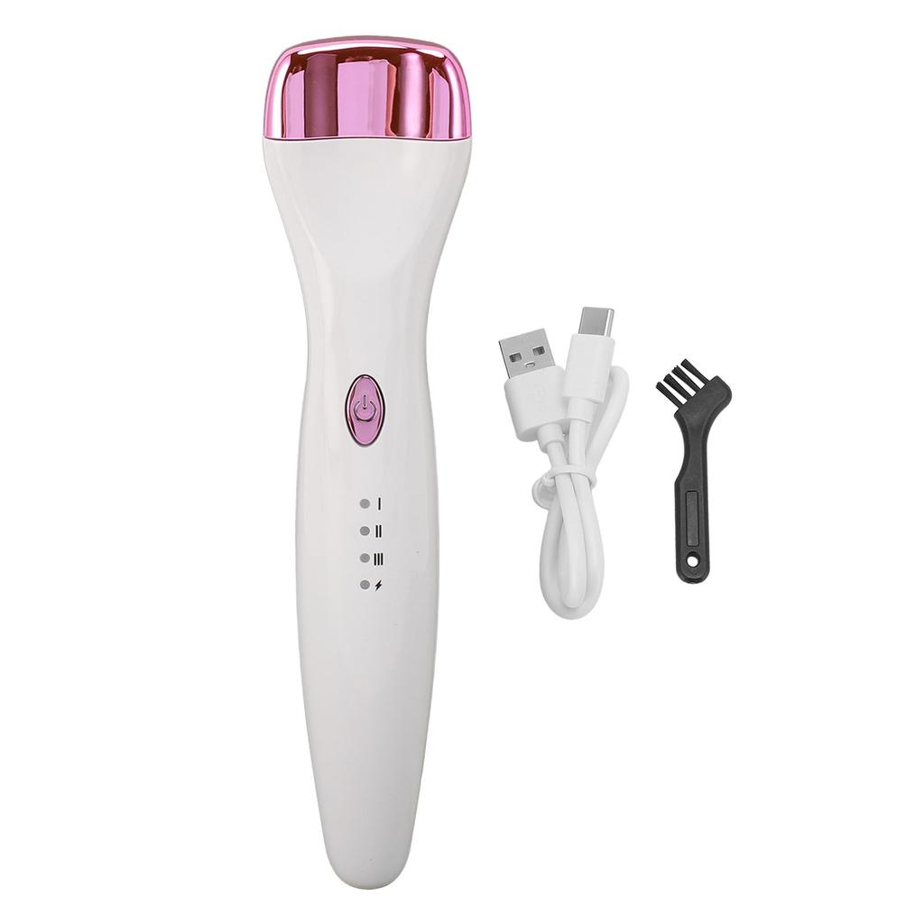 Heated Eyelash Curler Long Lasting Electric Eyelash Curler Type C Rechargeable Lash Curler for