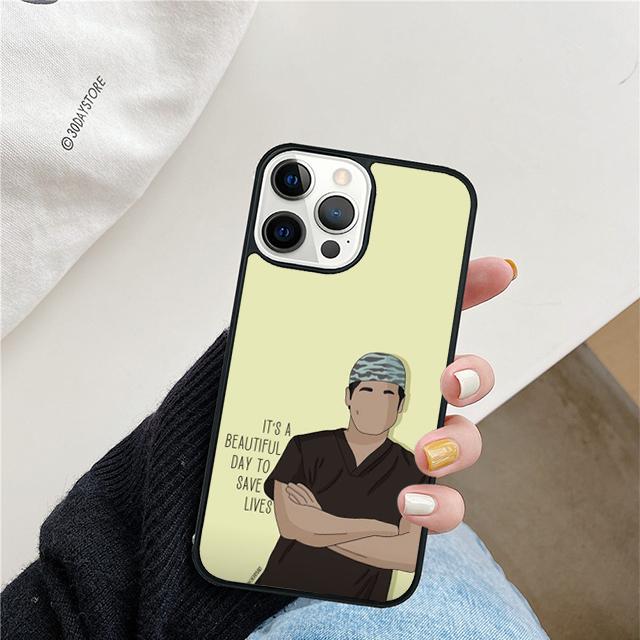 

Greys Anatomy Phone Case Cover For iPhone 17 Air 15 16 11 13 14 Pro Max 12 Plus Max Fundas iPhone 11pro max
