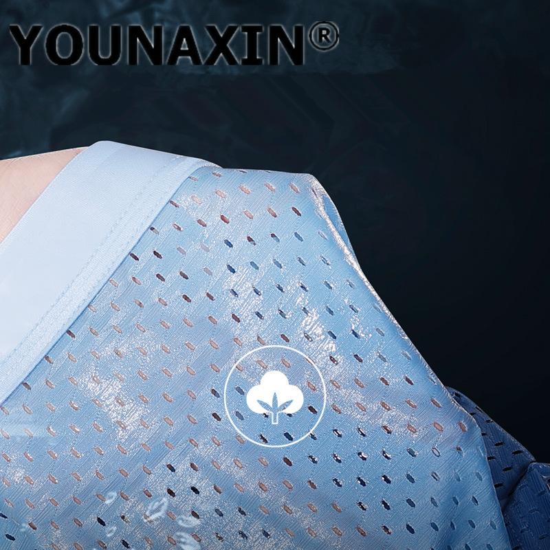 Large Size Mesh Ice Silk Men's Underwear Breathable Graphene Antibacterial Mesh Boxer Briefs Large Size Youth Shorts L XL 2XL 3XL 4XL 5XL