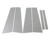 BRIGHTZ Stainless Steel Plated Pillar Panels for and LS600hL and Compatible with Visors Ultra-Mirror (6-Piece Set) LS460, LS460L, LS600h, (UVF45,