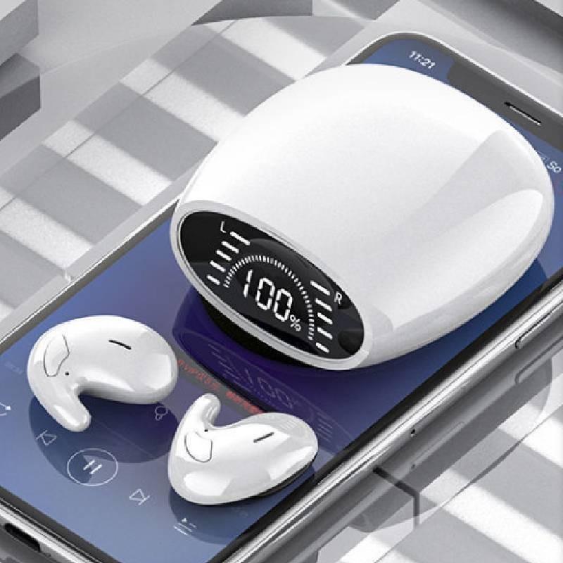 Wireless Bluetooth Earbuds Md528 Comfortable Pain-free Design For Sleeping And Calls