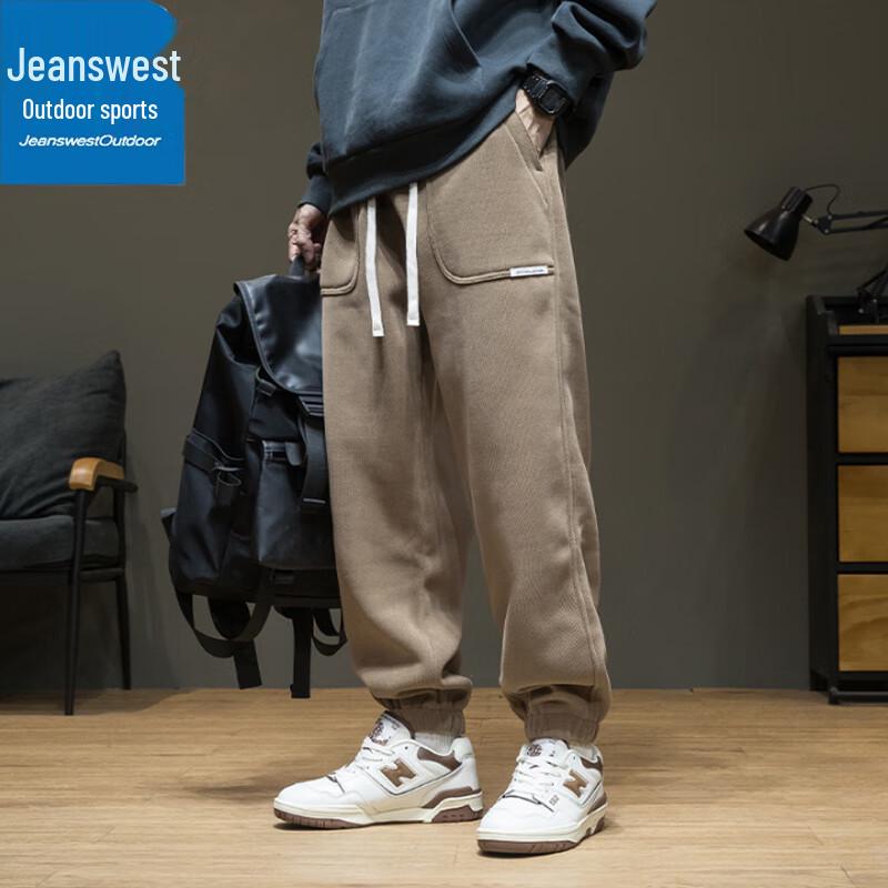 

Jeanswest Men s Corduroy Jogger Casual Pants M