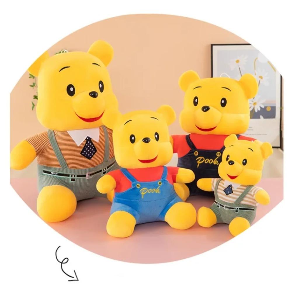 30cm Knuffel Winnie de Poeh Pluche Speelgoed Cartoon Anime Pop Grijpkraan Pop Cadeau voor Verjaardag Vriendin