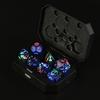 7 Pcs Polyhedral Dices Rechargable LED Dices Role Playing Game Accessories