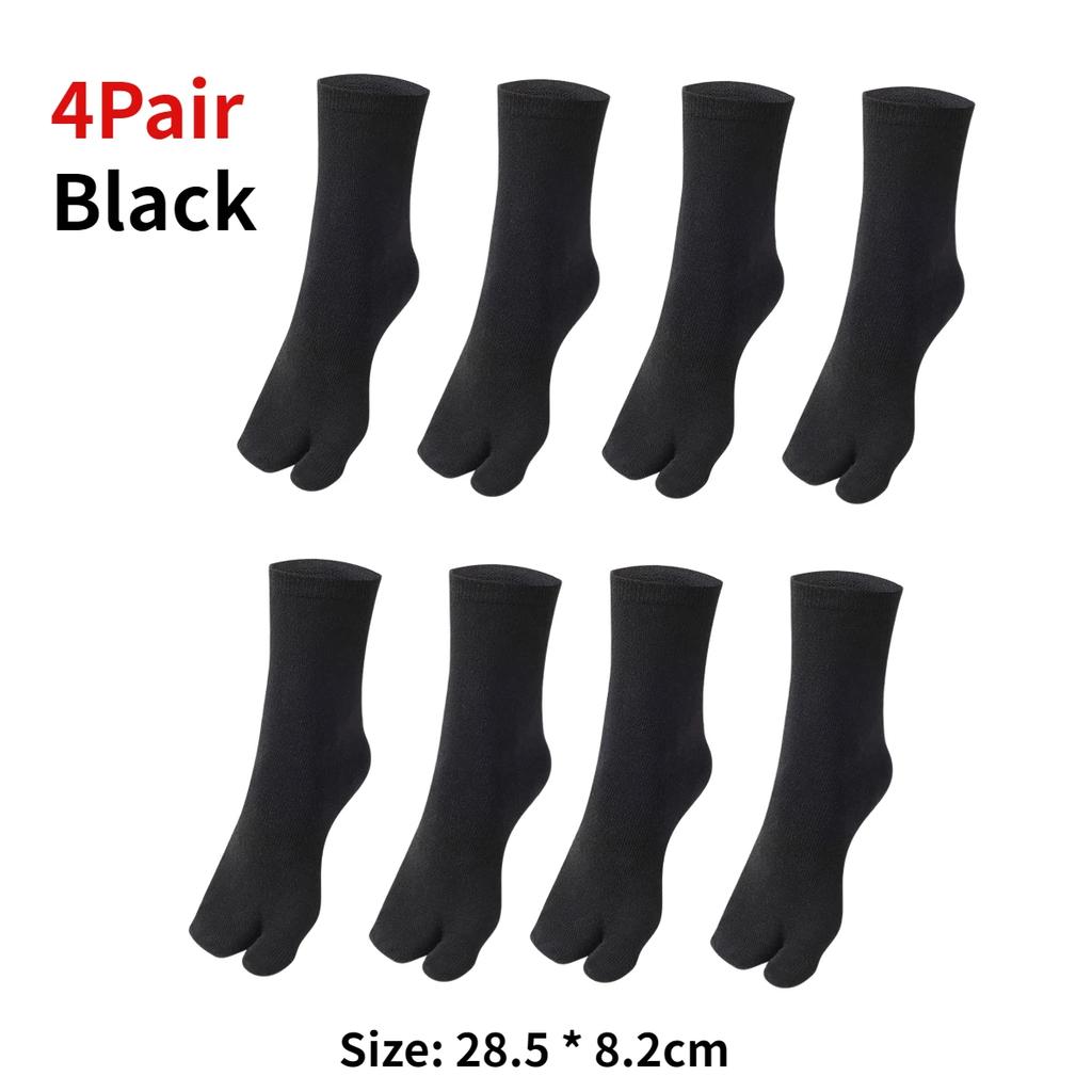 1-5Pair Japanese Style Two Finger Socks Unisex Clog Socks Polyester Toe Separation Socks Kimono Flip Flop Sandal Split Toe Sock