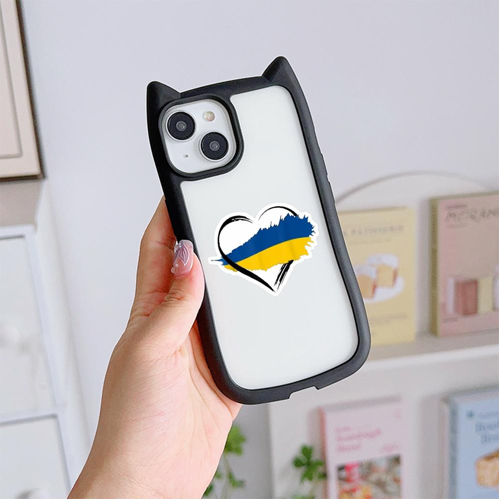 

Мягкий чехол для телефона с кошачьими ушками для iPhone 16 15 14 13 12 11 Pro Max Plus XR X TPU Anti-Drop Прозрачная акриловая задняя крышка NY26 Love design for iPhone 16 Pro Max