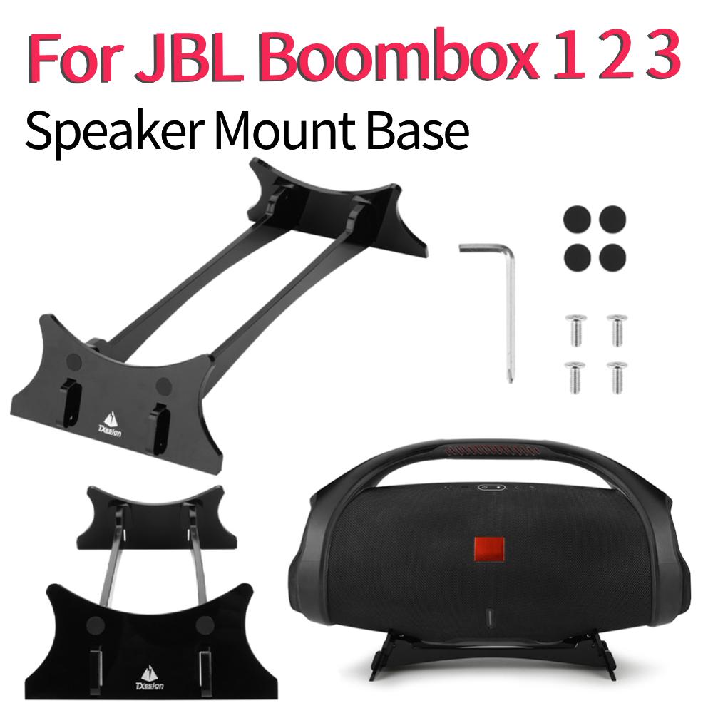 Acrylic Speaker Mount Base Holder for JBL Boombox 1 2 3 BT Speaker Desktop Display Stand For JBL Boombox 3/Boombox 2/Boombox