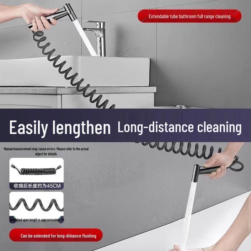 Wall-Mounted Dual Outlet Faucet for Mop Sink & Washing Machine