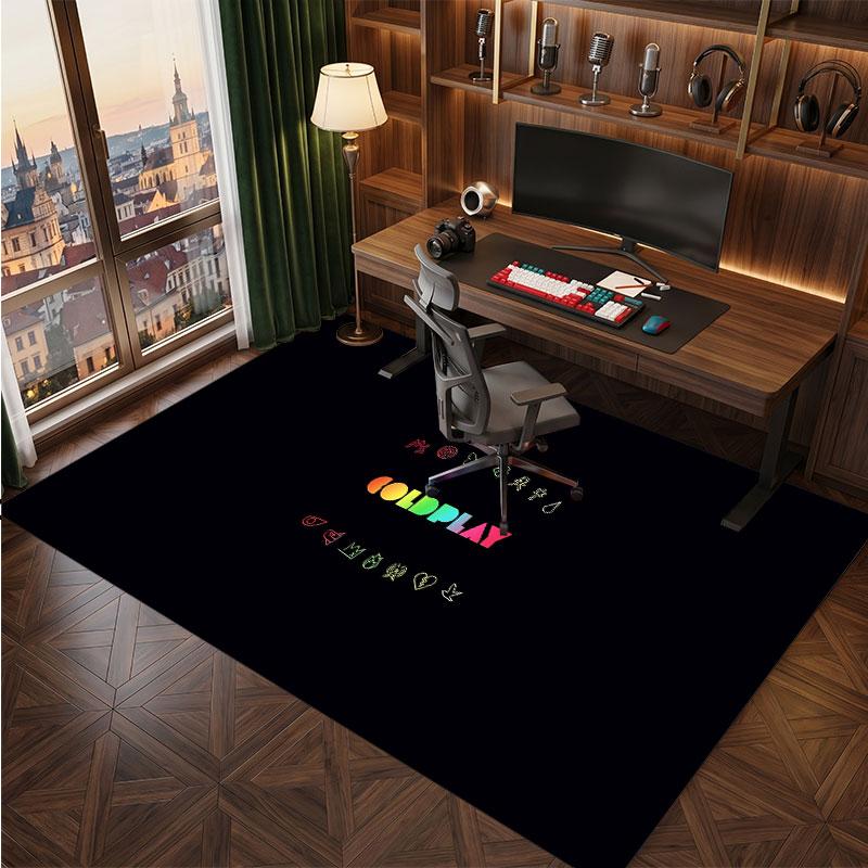 Coldplay Rug Soft Thick Non Slip Floor Carpet for Bedroom Living Room Home Decor