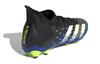 adidas Zapatillas de Fútbol PREDATOR Antideslizantes de Caña Media para Niños Negro Azul Verde Niños FY0621