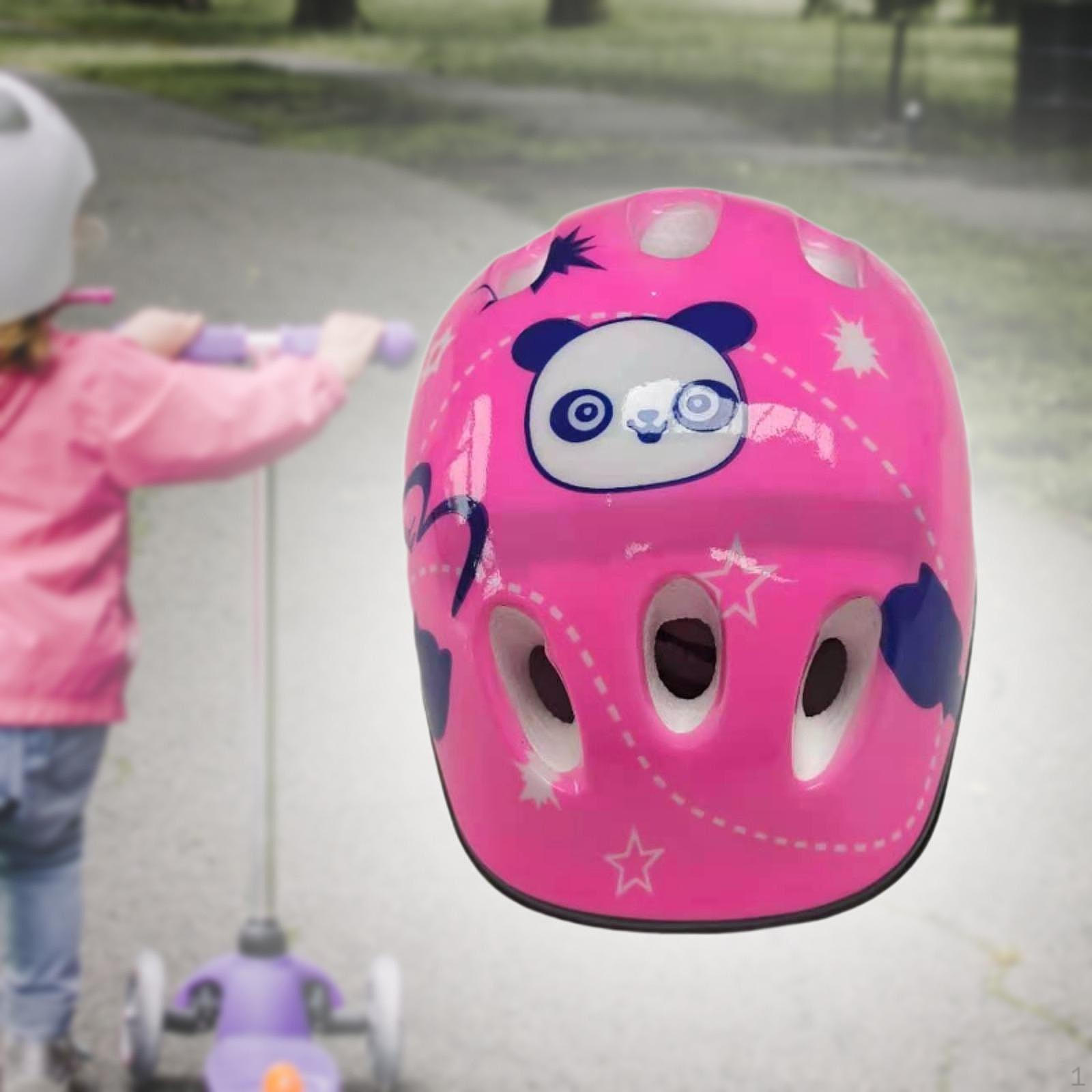 

Детский велосипедный шлем для езды на велосипеде и катания на роликах розовый
