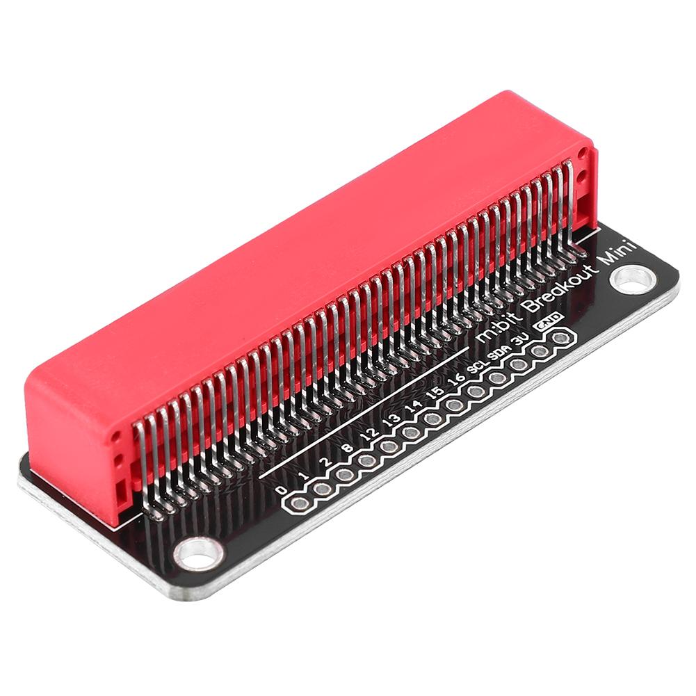 Extension Board Gold Plating MINI Micro:bit Components Parts 2.54mm Pin(Red)