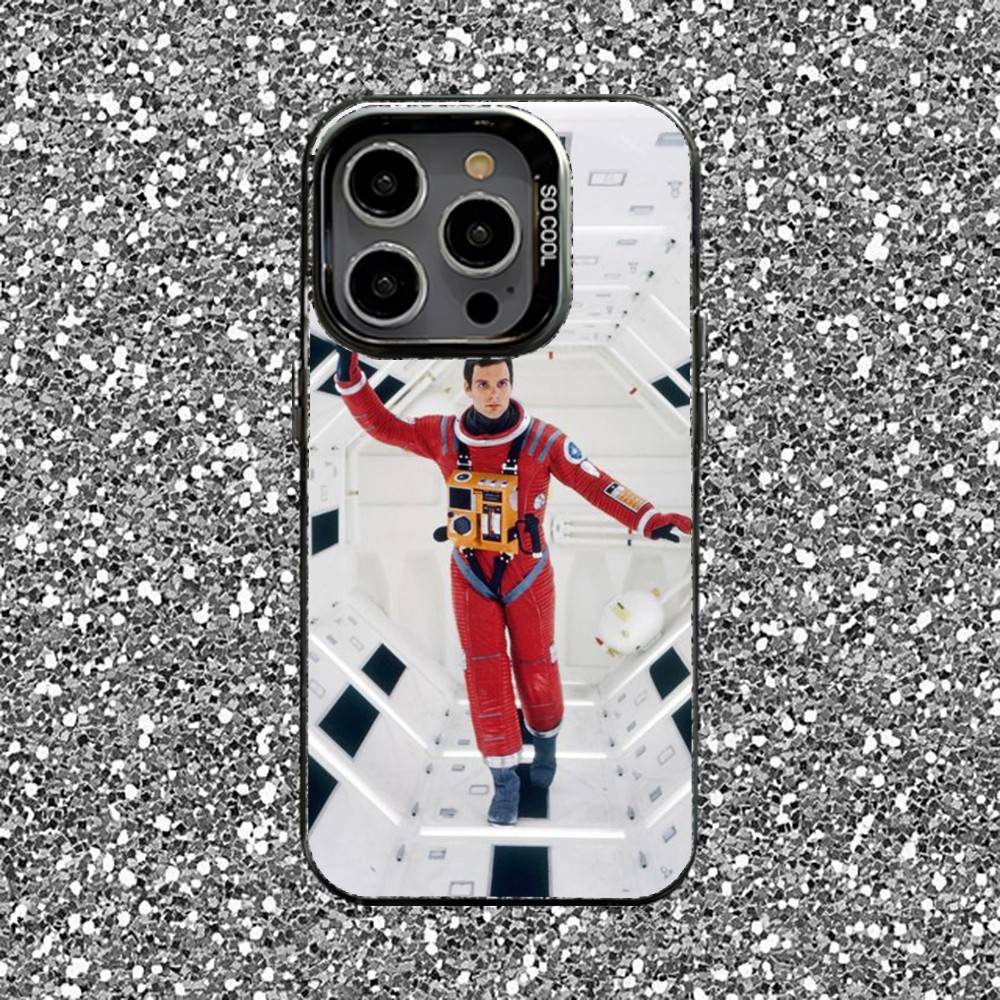

2001 A S-Space O-Odyssey Phone Case For iPhone 16,15,14,13,12,11,Pro,XS,Max,Plus,Mini,SE Black Candy Matte Shockproof Cover iPhone16