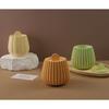 Striped Jar Candle Holder Resin Molds Tray Silicone Molds Resin Epoxy Ornaments Casting Mold for DIY Candlestick Jewelry