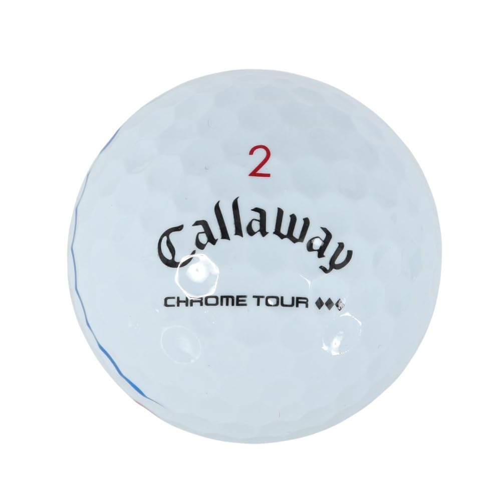 Callaway Golf Balls CHROME TOUR TRIPLE TRACK Chrome Tour Triple Track White [3 balls (1 sleeve)]