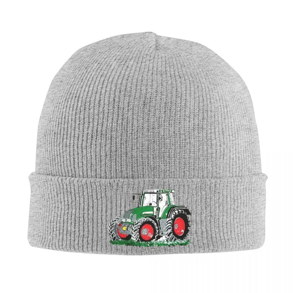 New Tractor Logo Knitted Hat Womens Unisexs Skullies Beanies Winter Hat Acrylic Fendts Warm Caps