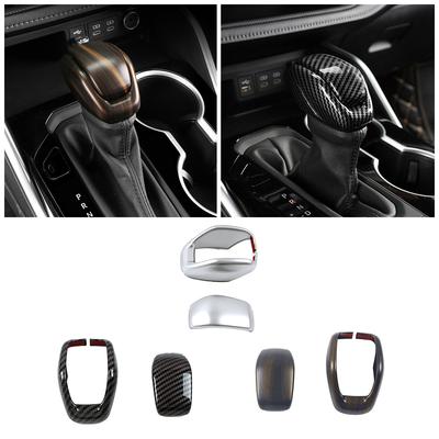 For Toyota Rav 4 Rav4 2019 2024 Interior Accessories Center Console Gear Shift Lever Knob Cover Trim Color Modify Change Sticker