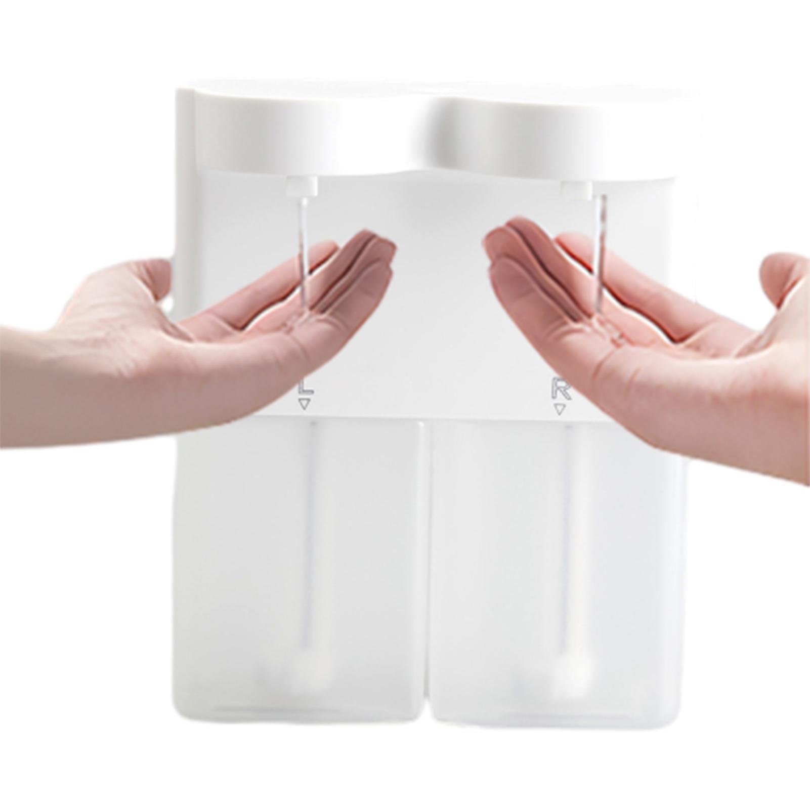 

Автоматический индукционный дозатор моющего средства 2-в-1, дозатор дезинфицирующего средства для рук, бытовой настенный автоматический индукционный пенный дозатор жидкого мыла для рук