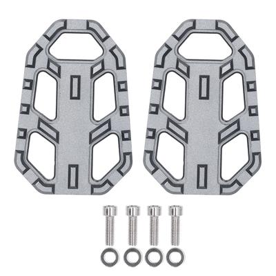 1 Coppia Pedane Moto Antiscivolo Lega di Alluminio CNC Pedane Moto per Versys X300 650