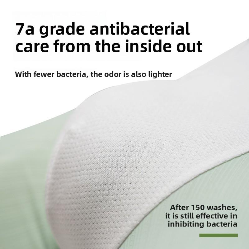 Men's Spring and Summer Ice Silk Without Trace Cool Feeling Breathable Mesh 7A Antibacterial Underwear