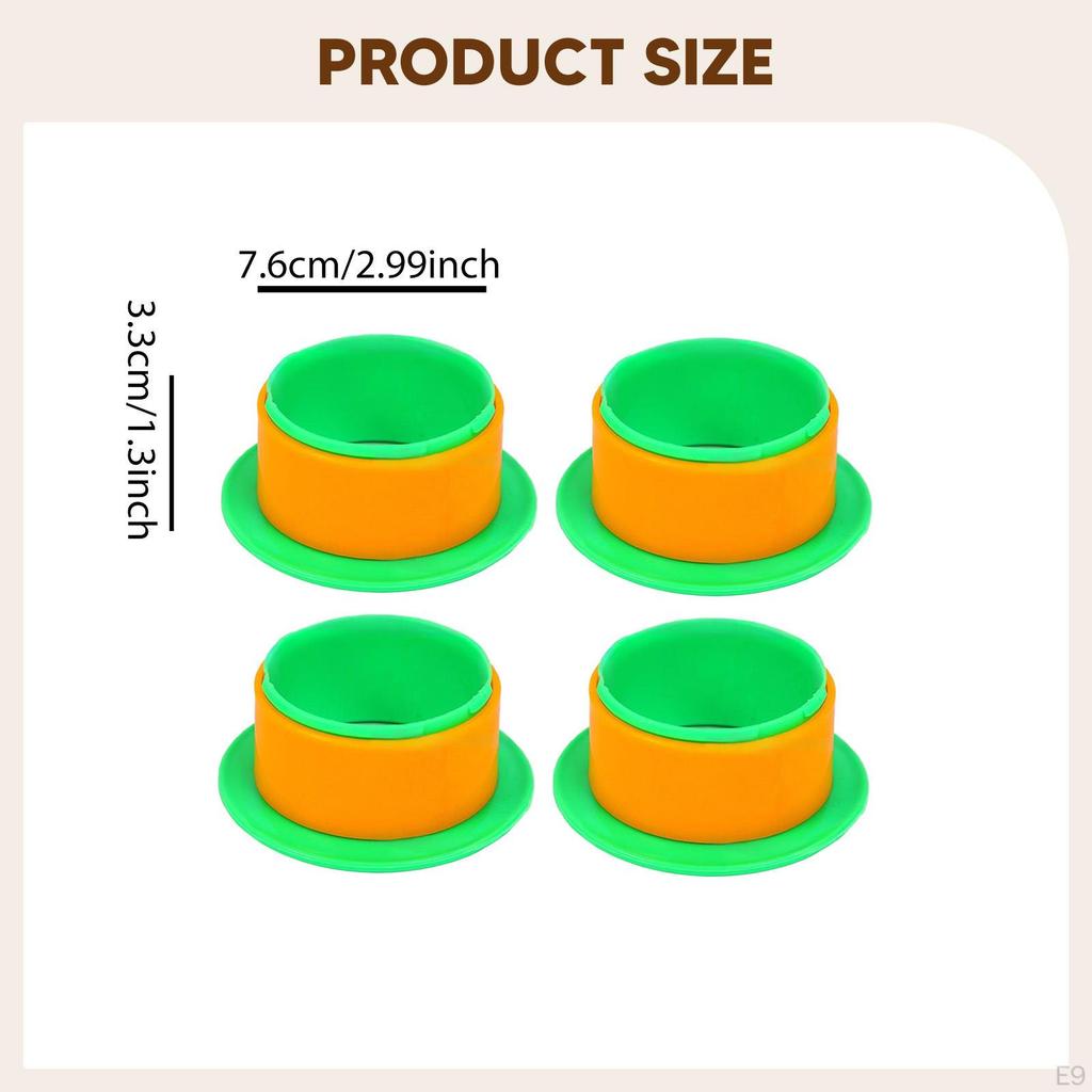 4 Pieces Stretch Film Dispenser Puller Shrink Wrap Machine for Warehouses