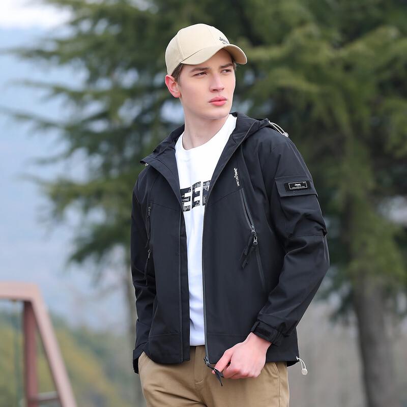 JEEP Men s Casual Warm Knitted Cardigan 4XL