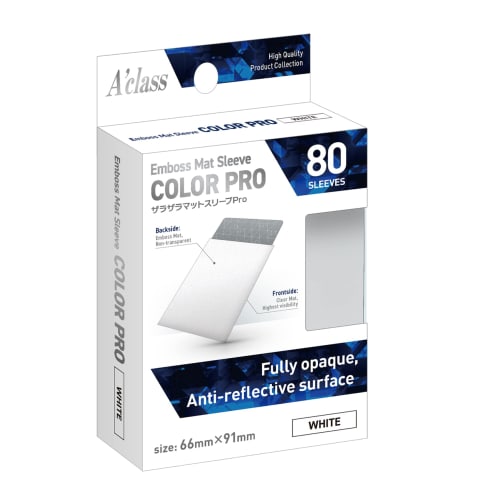 

Acrus Rough Matte Sleeve Pro White Размер корпуса 66 x 91 мм