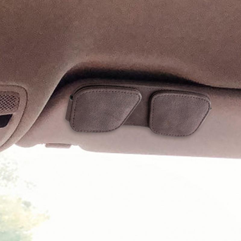 Porte-lunettes de soleil et clip pour carte de ticket, clip stable pour lunettes, clip de suspension multifonctionnel pour lunettes, accessoires pour visière, pratique pour