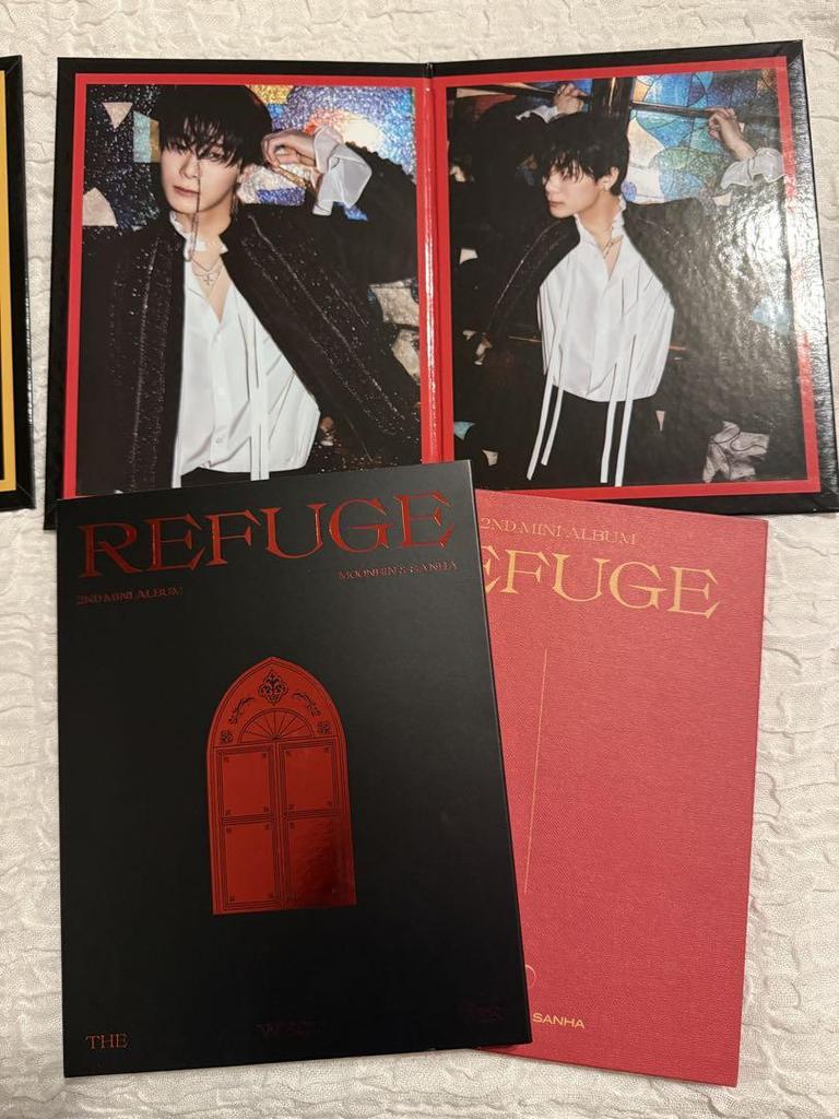 [USED] ASTRO MOONBIN & SANHA REFUGE Album Set