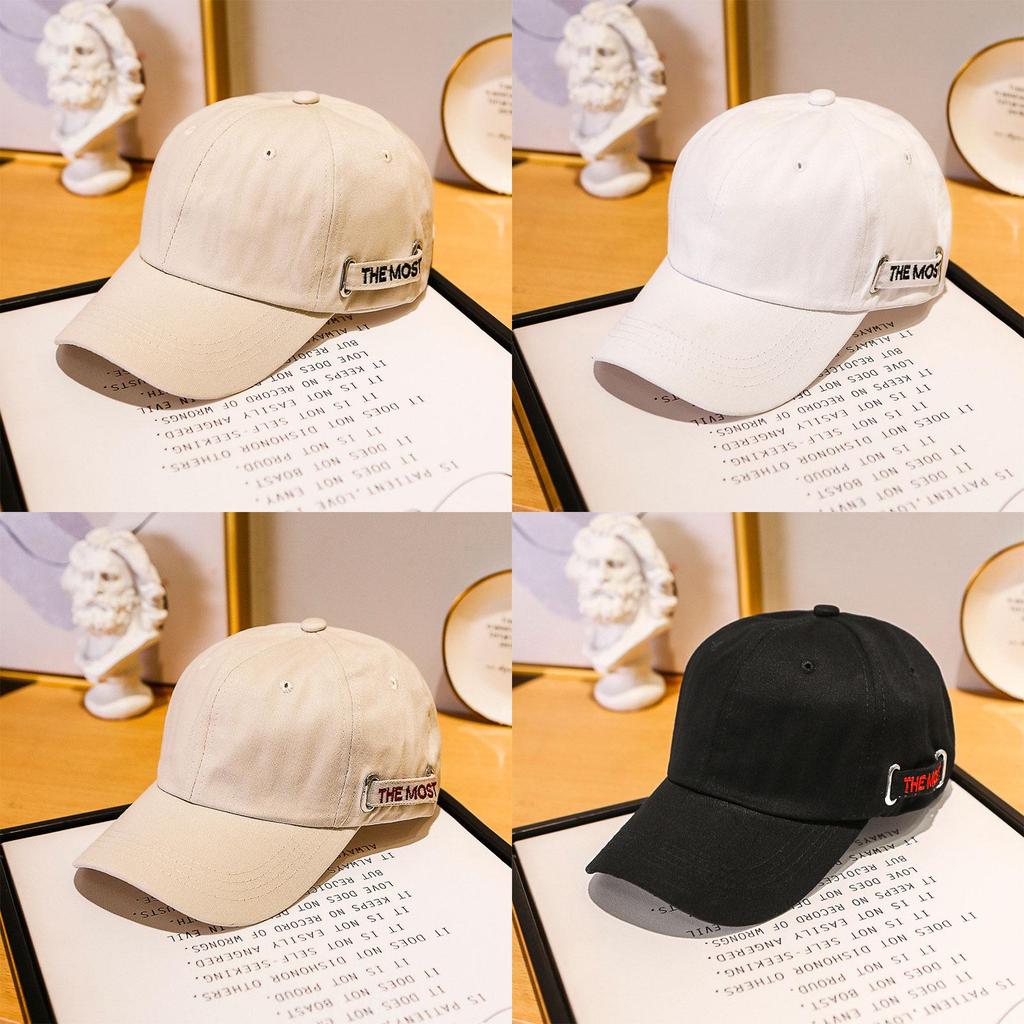 Hiphop Baseball Cap With Embroidered Letters For Casual Men And Women