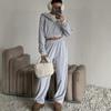 Women's Casual Hoodie Sweatsuit Set Long Sleeve Zip-Up Hooded Sweatshirt with Drawstring Jogger Pants 2 Piece Outfit
