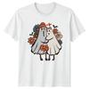 Cute Ghost Couple TShirt Halloween Fall Aesthetic Halloween Gift For Him