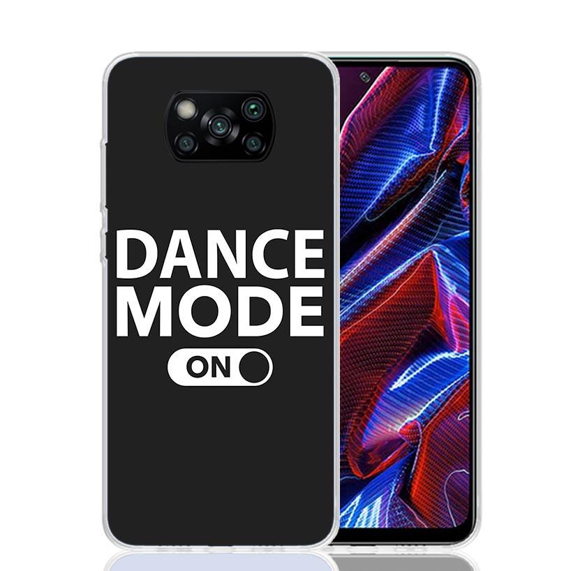 I Love Dance Phone Case For Xiaomi Poco X7 X6 X5 Pro F7 Ultra Redmi 15C 15 13 13C 12 12C 10 10A 10C 9 9A 9C 9T Cover Poco X7 X6