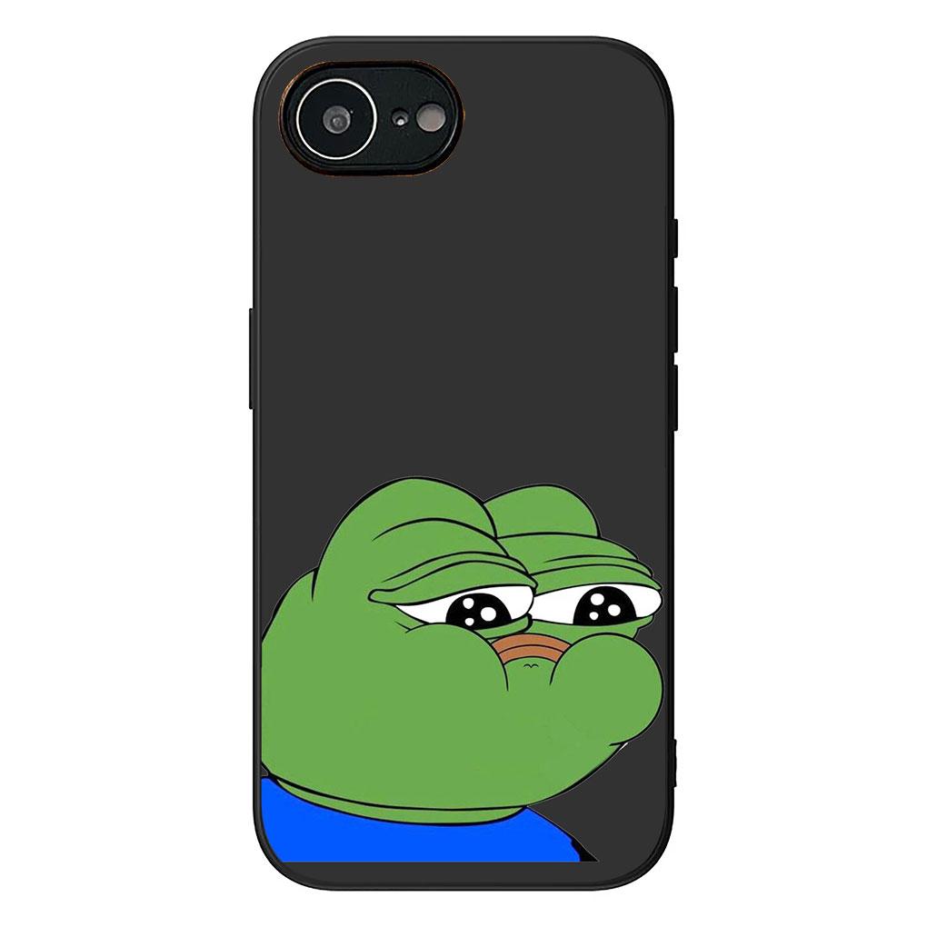 Sad Frog Pepe Funny Cute Phone Cover for Samsung Galaxy A05 A06 A14 A50 A51 A52 A12 A13 A23 A70 A07 A25 A26 M53 A56 Soft Case