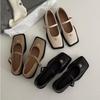 Korean Version of Thick Heel Grandma Single Shoes Women's Shoes Spring and Autumn 2025 New Retro Versatile Skirt Casual Ladyshoes
