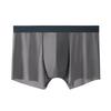 Men's Antibacterial Ice Silk Seamless Breathable Boxers with Cotton Crotch