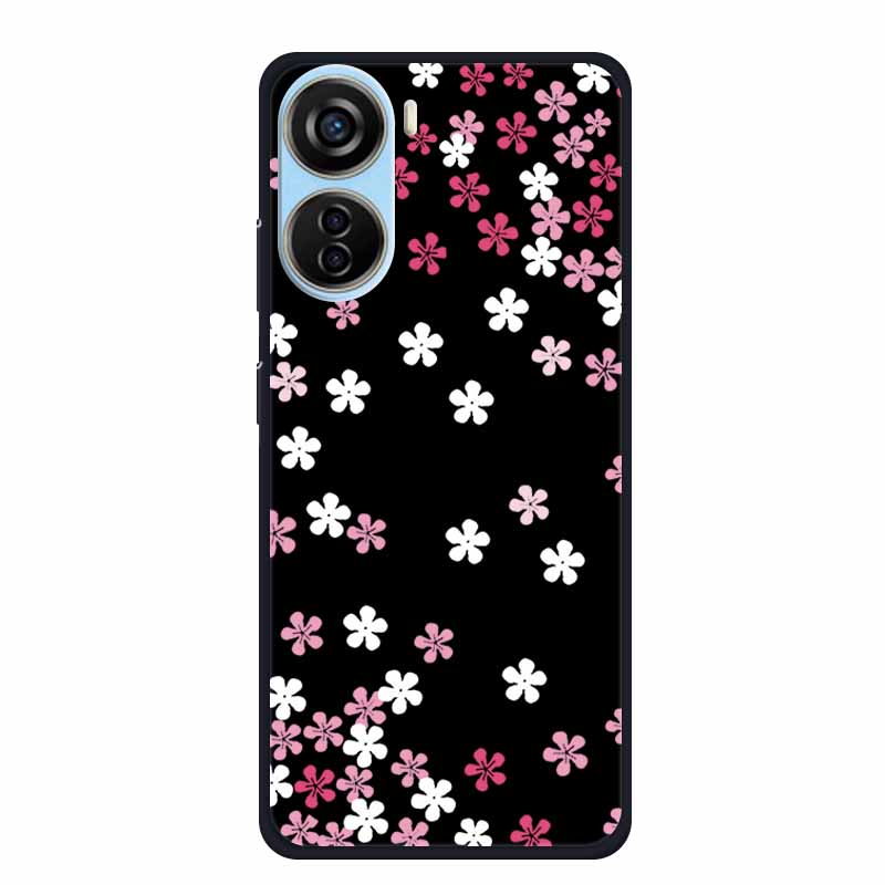 Schwarze Silikonhülle für ZTE Blade V50 Design 5G Libero 5G IV V41 Vita Axon 40 lite Handyhülle Cartoon Katze Weiche Rückseite Hülle