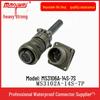 Heavy Duty 3-Pin Male-Female Connector, US Standard Plug, Model MS3106A14S-7S/MS3102A14S-7P