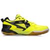 Li Ning Cushioning Slip Resistant Abrasion Resistant Low top Badminton Shoes Unisex Yellow Black AYTN003-3