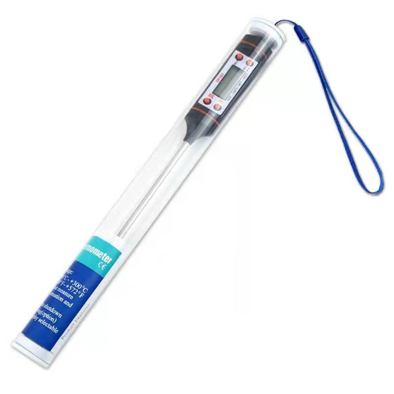 Digitales Thermometer für die Küche, zum Backen von Lebensmitteln, Kerzenherstellung, elektronische Sonde, Digitalanzeige, Flüssigkeitsgrill, brennendes Wachsthermometer