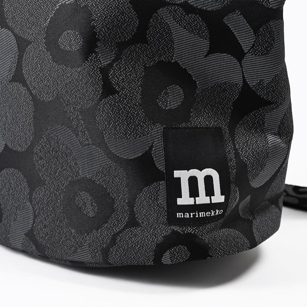 Shoulder Bag Crossbody Carry All Wear All Day Unikko Dark Gray 95837 095837 991 Nordic Goods Nordic Design [Marimekko] Women's [Item]