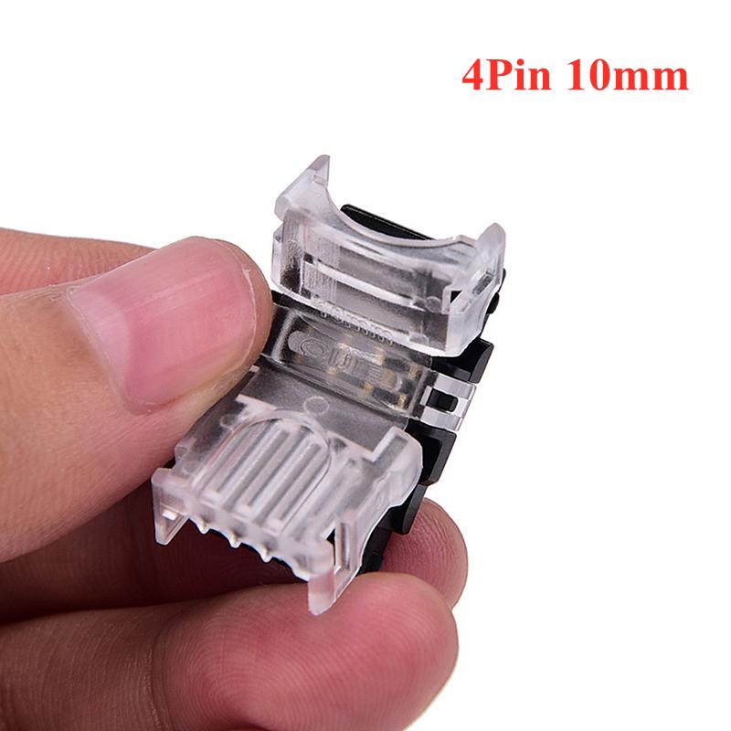 1PC 2Pin/4Pin/5Pin Waterproof IP65 SMD 5050 5630 LED Tape Light Connection Conductor LED Strip To Wire Connector 8mm/10mm/12mm