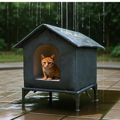 All-Season Waterproof and Windproof Outdoor Pet House