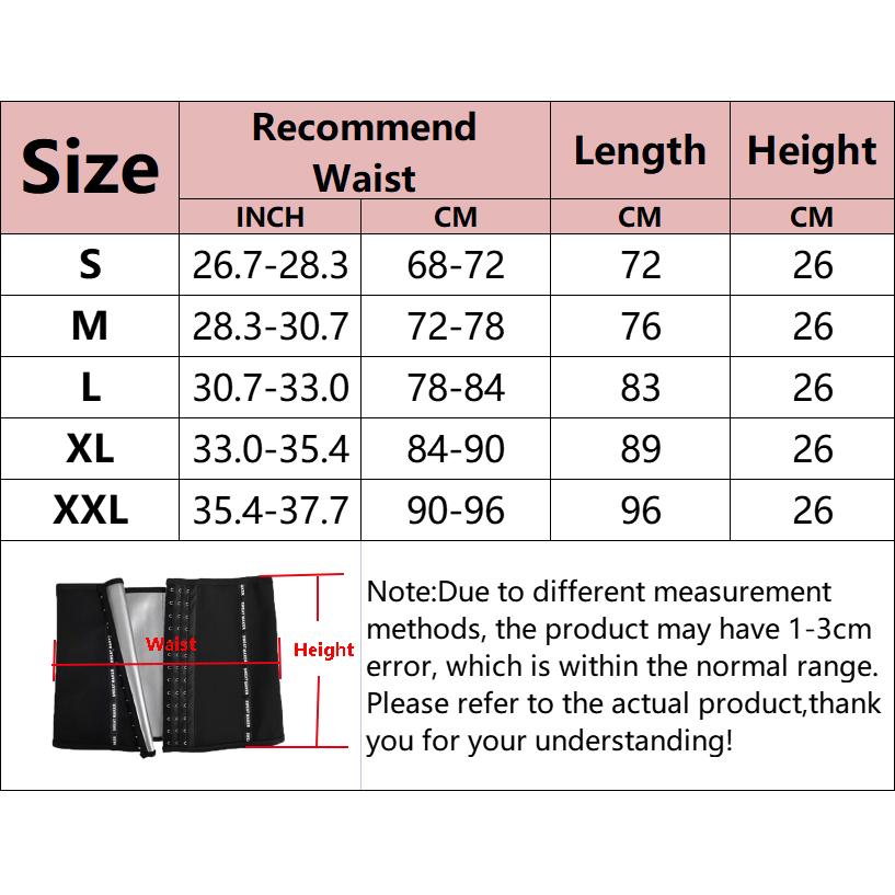 Waist Trainer Belt for Women Slimming Waist Trimmer Corsets Belly Control Body Shaper Sauna Sweat Girdles Sauna Effect Shapewear 5