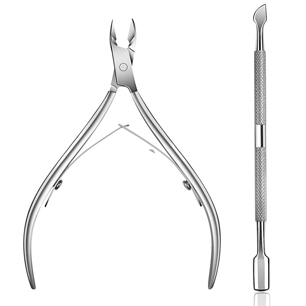 Professionelles Zehennagelknipser-Set mit eingewachsenen Zehennägeln Zehennagel-Nagelhautschere Dicke Paronychie-Zange Maniküre Eingewachsen