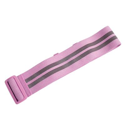 Adjustable Non Slip Hip Resistance Band Loop Circle Gym Yoga Fitness Exercise (Pink)