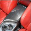 SHINEKA ABS Carbon Fiber Armrest Box Panel Decoration Cover for Dodge Challenger 2015 Up Car Interior Accessories