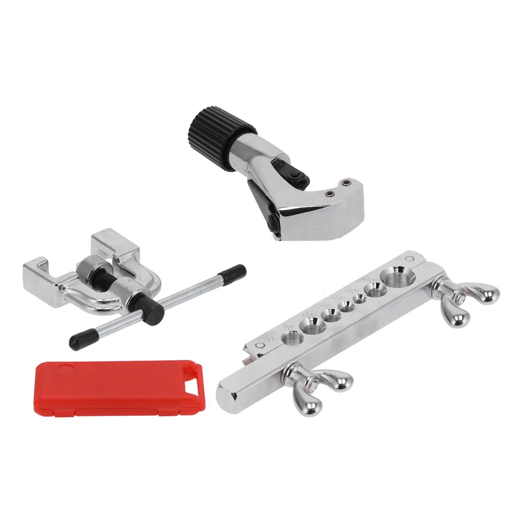 CT-1226 Zollgröße Bördelwerkzeugsatz Rohrexpander für Kupferrohr Aluminiumrohr Schneiden Bördeln