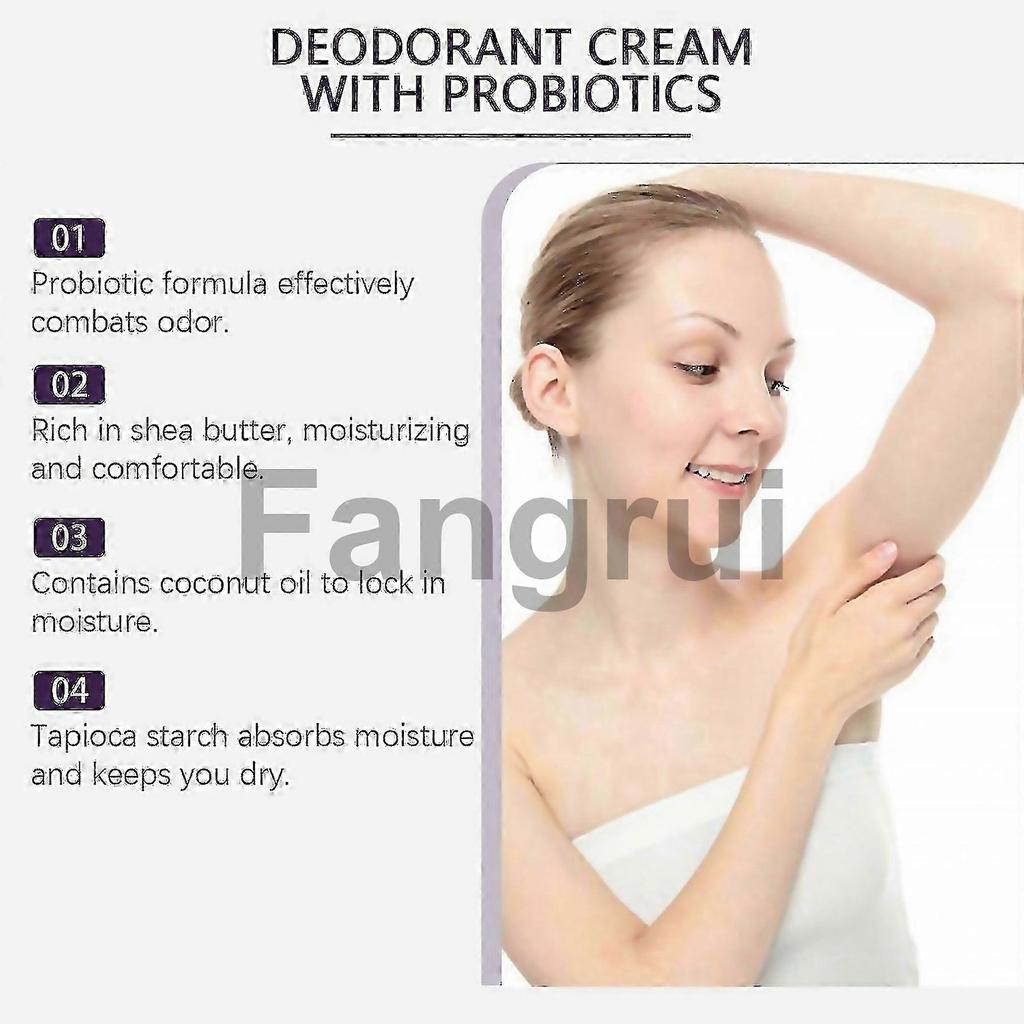 For Deodorant Cream Underarm Deodorant Cream Everywhere Deodorant With Probiotics Body Odor Cream Fi